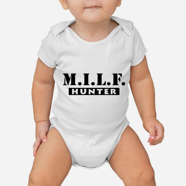 Hunter Funny Mom Baby Onesie