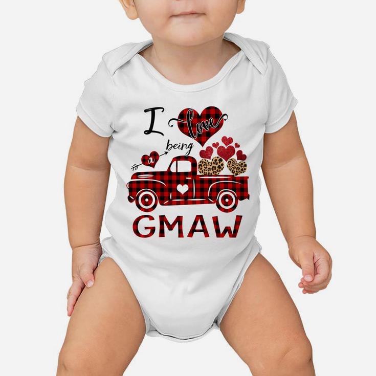 I Love Being A Gmaw Christmas Car - Grandma Gift Sweatshirt Baby Onesie