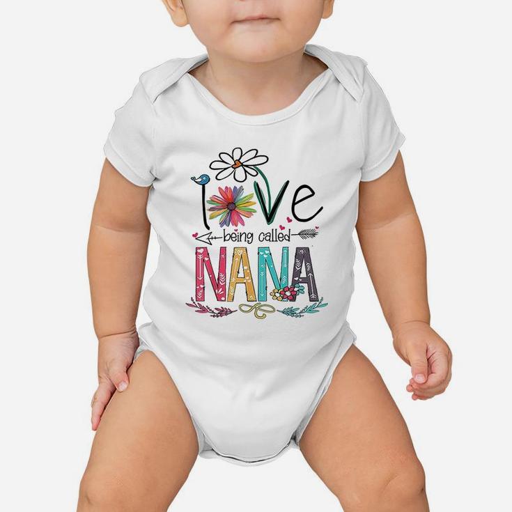 I Love Being Called Nana Grandma Mimi Gigi Lover Baby Onesie