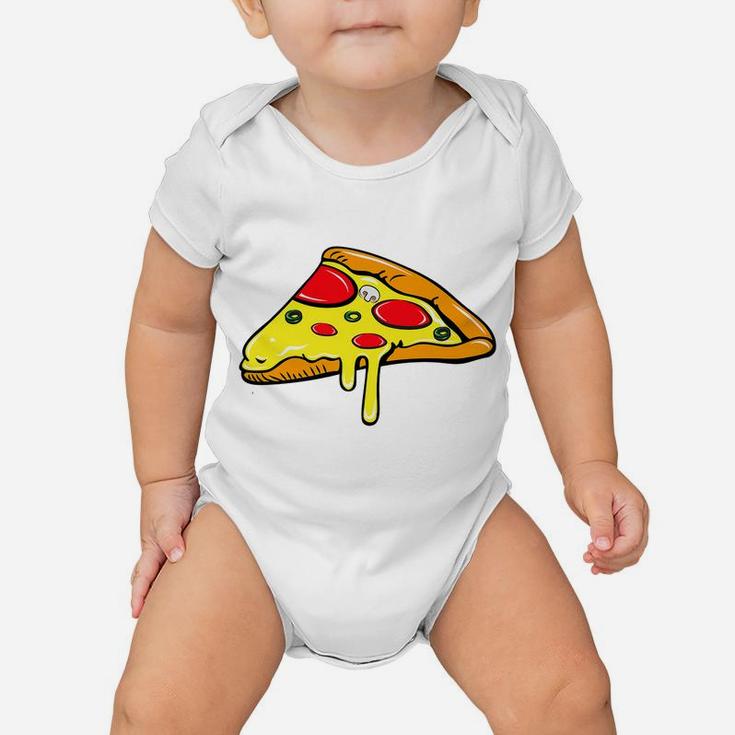 Mother Father Son Daughter Pizza Slice Matching Baby Onesie