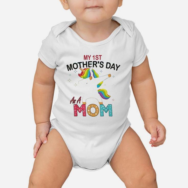 My 1St Mothers Day As A Mom Baby Onesie