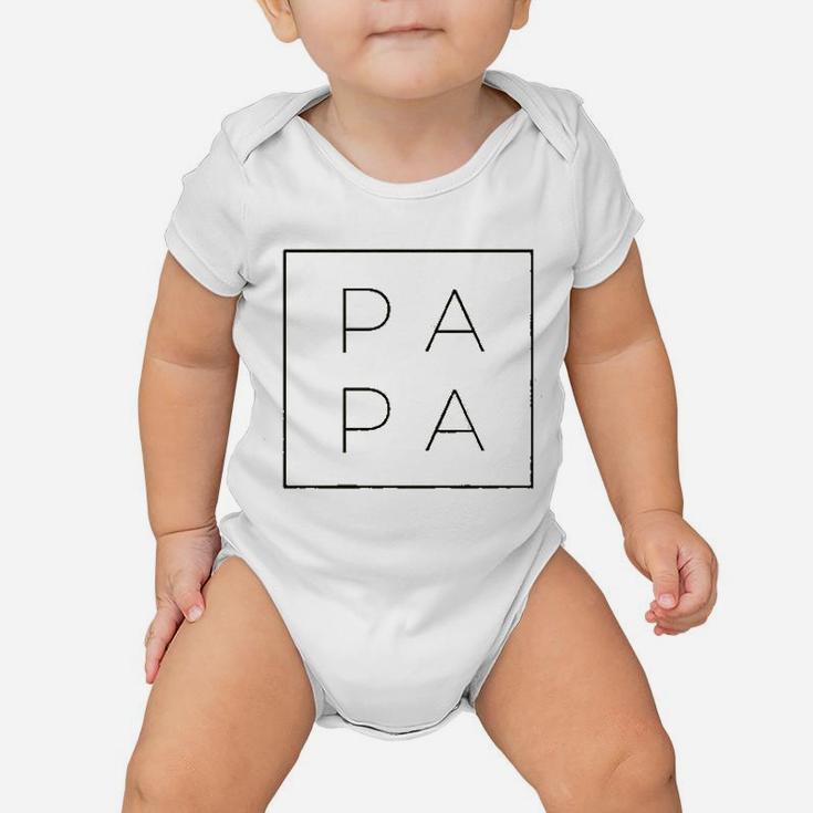 Papa Fathers Day Baby Onesie