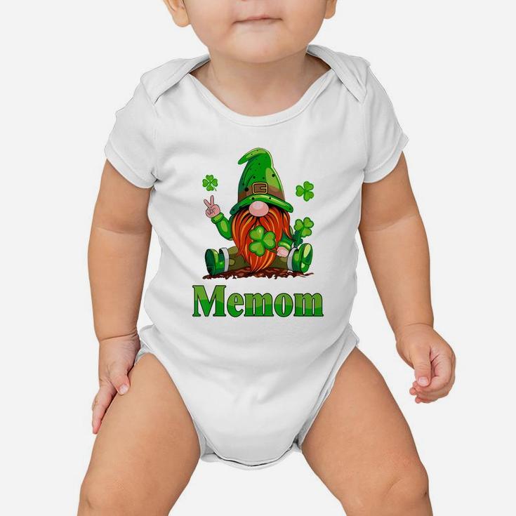 St Patricks Day Shirt Memom - Grandma Gift Baby Onesie