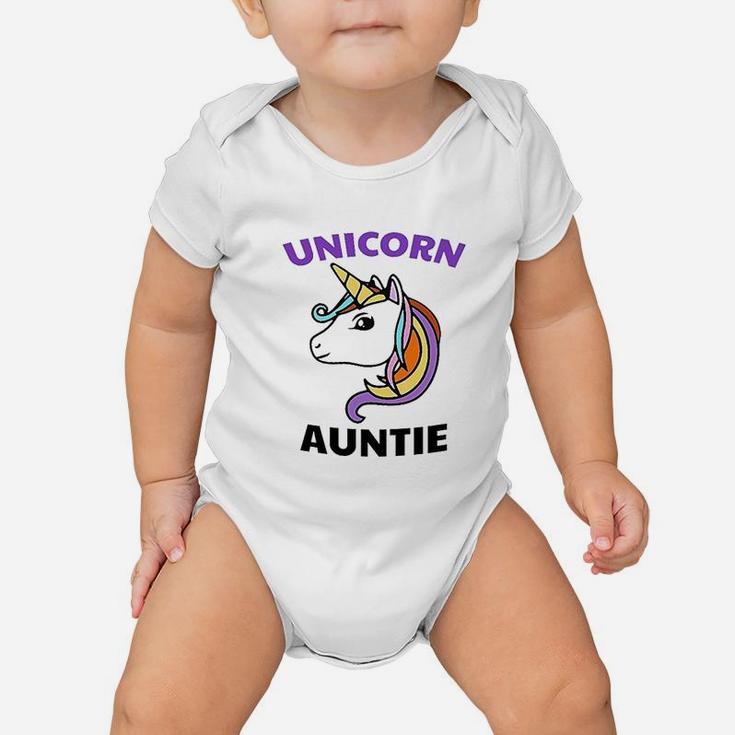 Unicorn Auntie Baby Onesie