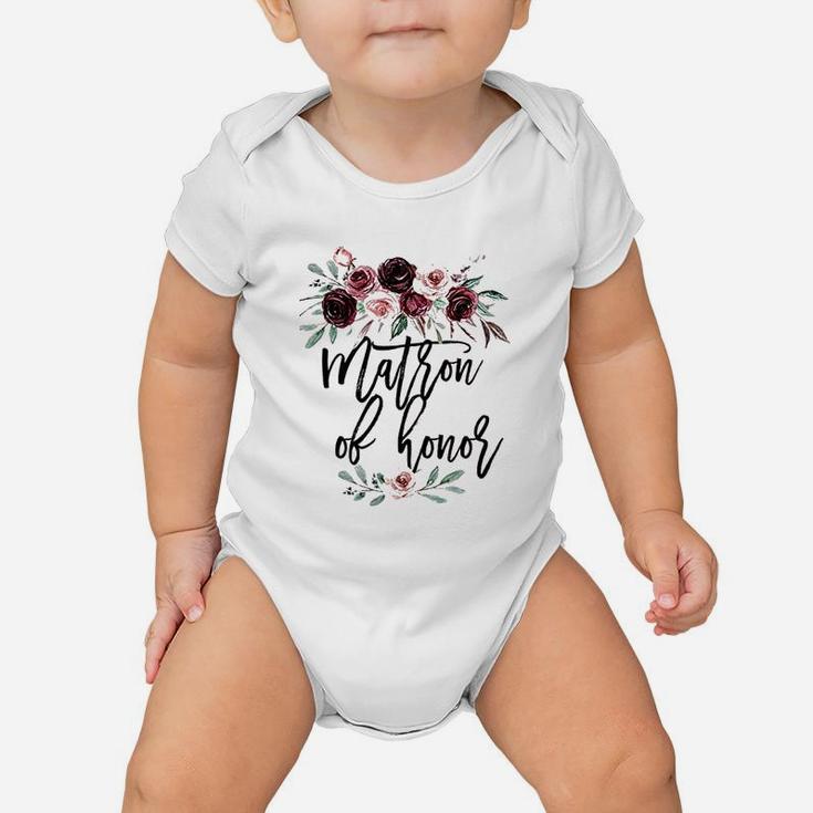 Wedding Gift For Best Friend Sister Mother Matron Of Honor Baby Onesie