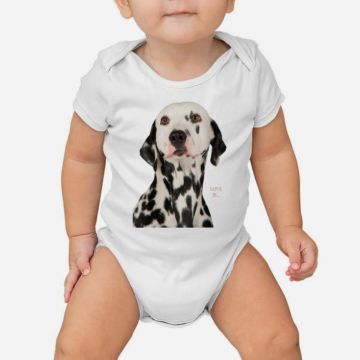 Womens Dalmatian Shirt Dalmation Tshirt Dog Mom Dad Love Pet Tee Baby Onesie