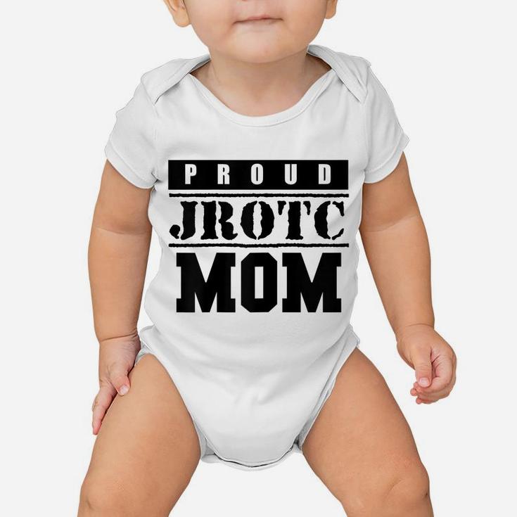 Womens Proud Jrotc Mom Shirt For Proud Mother Of Junior Rotc Cadets Baby Onesie